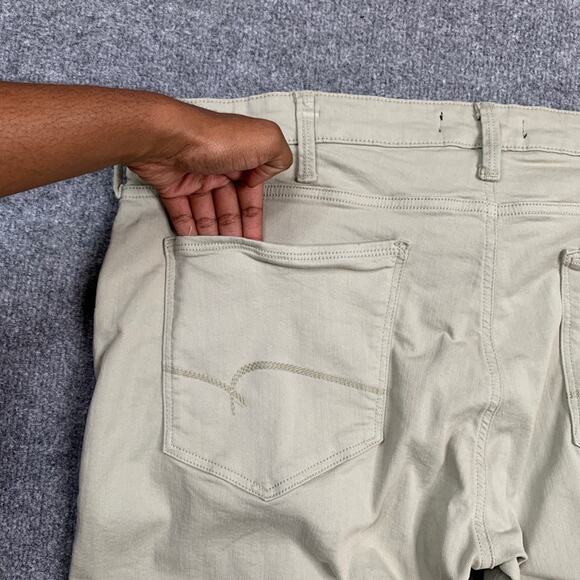 Mavi Jeans Mens 42 Parsley Khaki Marcus Slim Straight Leg Stretch 5 Pocket - Picture 8 of 11